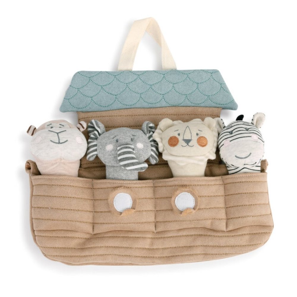 Noah's Ark with Squeakers Plush Toy Set 5004700804